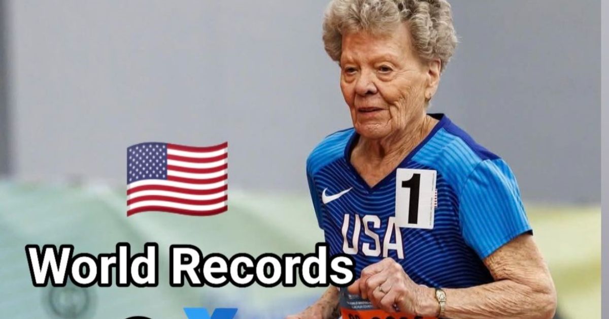 Champlain Native Florence “Flo” Meiler Took Up Track & Field at 60 and and Still Breaks Records in Her 90s!