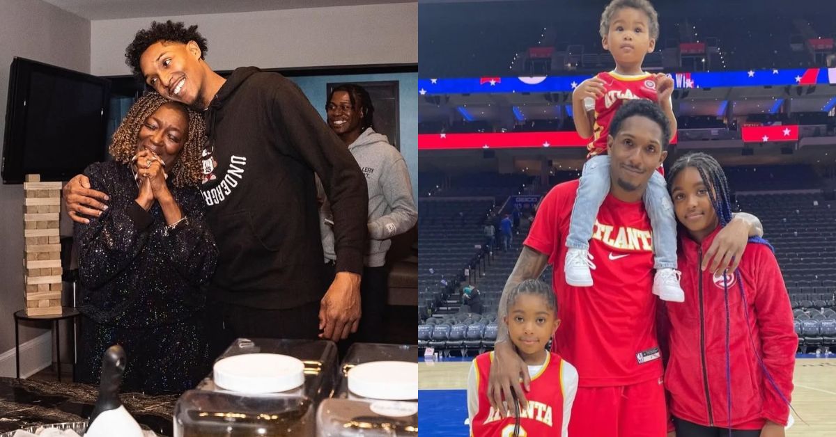 Lou Williams, Father Of Three Children and Loving Son Of His Mother Janice